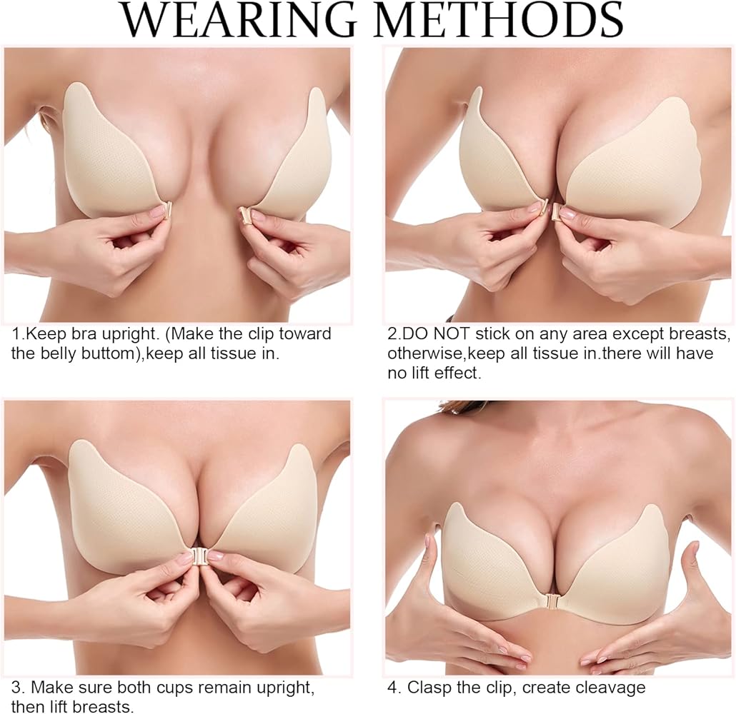 Backless Pushup Bra – Self-Adhesive