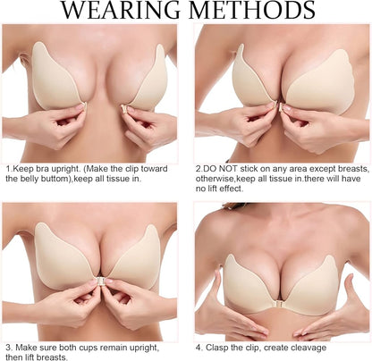 Backless Pushup Bra – Self-Adhesive