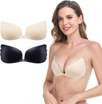 Backless Pushup Bra – Self-Adhesive