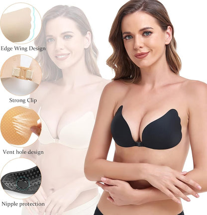 Backless Pushup Bra – Self-Adhesive