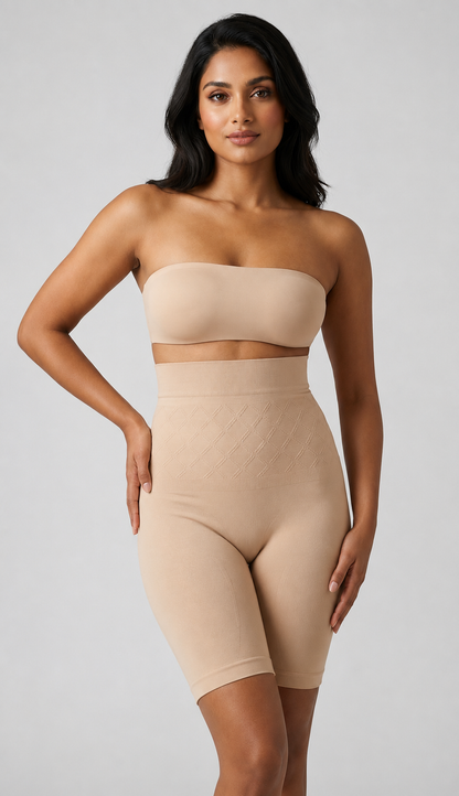 High Waist Tummy Tucker Shorts