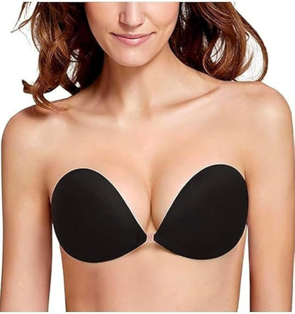 CurveBliss Backless & Strapless Self-Adhesive Push-Up Bra