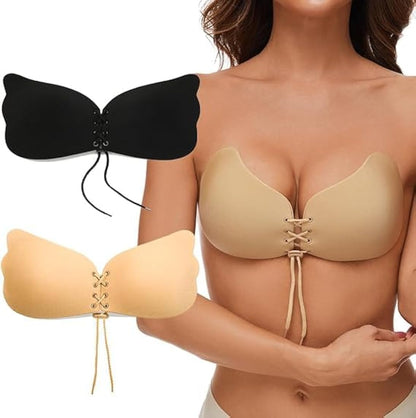 Invisible Backless Push-Up Bra