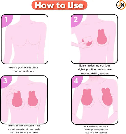 Silicone Push-Up Bra – Invisible Natural Lift