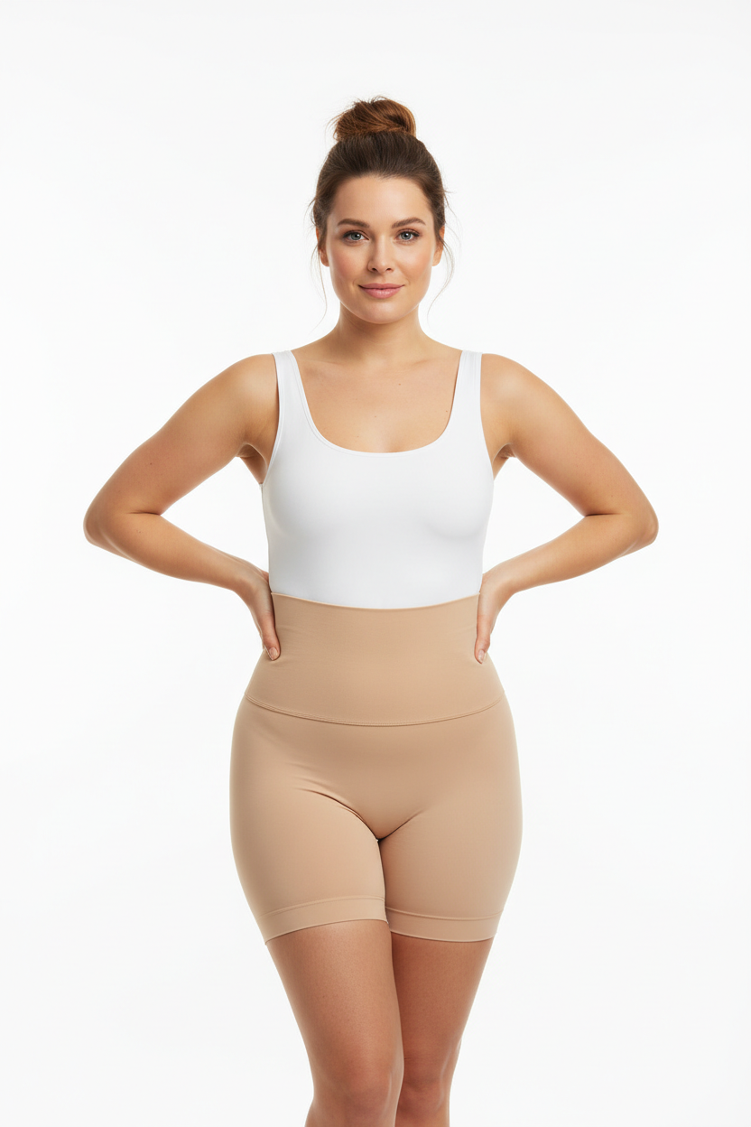 High Waist Tummy Tucker Shorts
